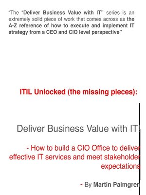 cover image of ITIL Unlocked (The Missing Pieces)